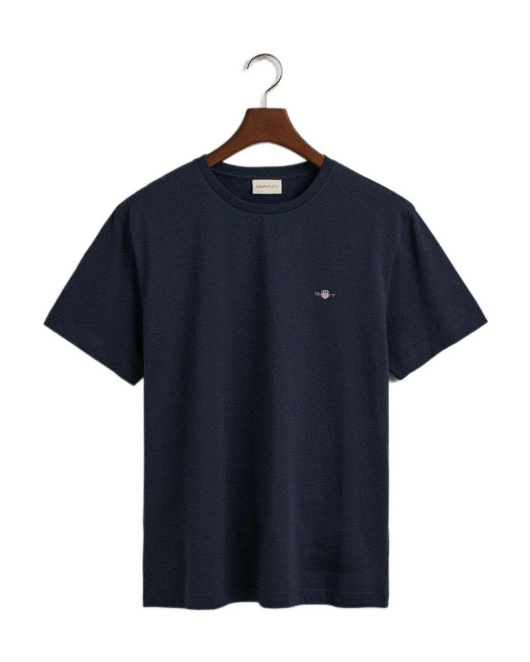 Gant Blue Logo Short Sleeve T-Shirt for men