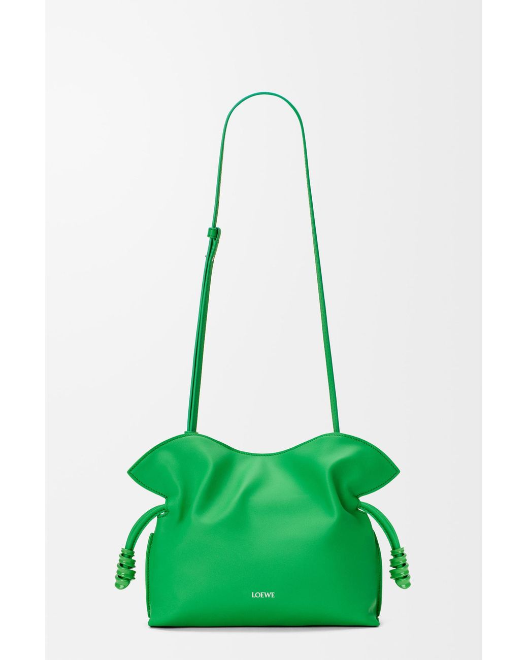 Loewe Green Drawstring Shoulder Bag