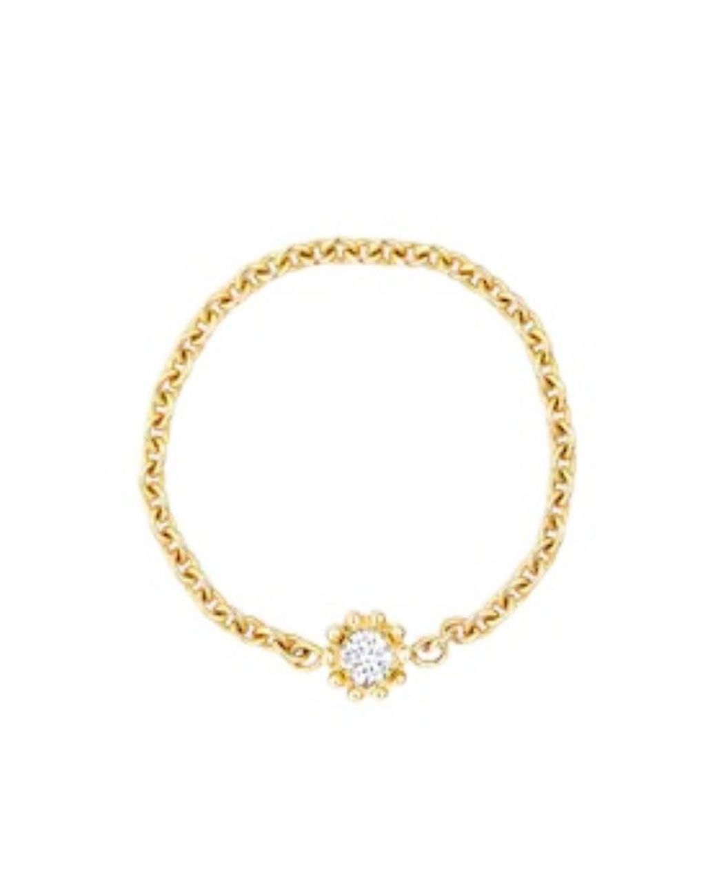 Dior Metallic Mimirose Ring