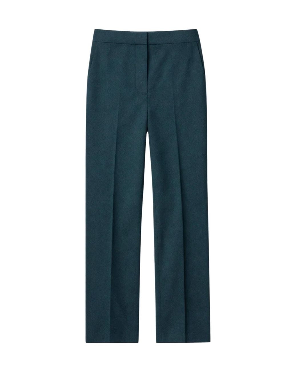 Frankie Shop Blue Jet Slim-Tailored Trousers