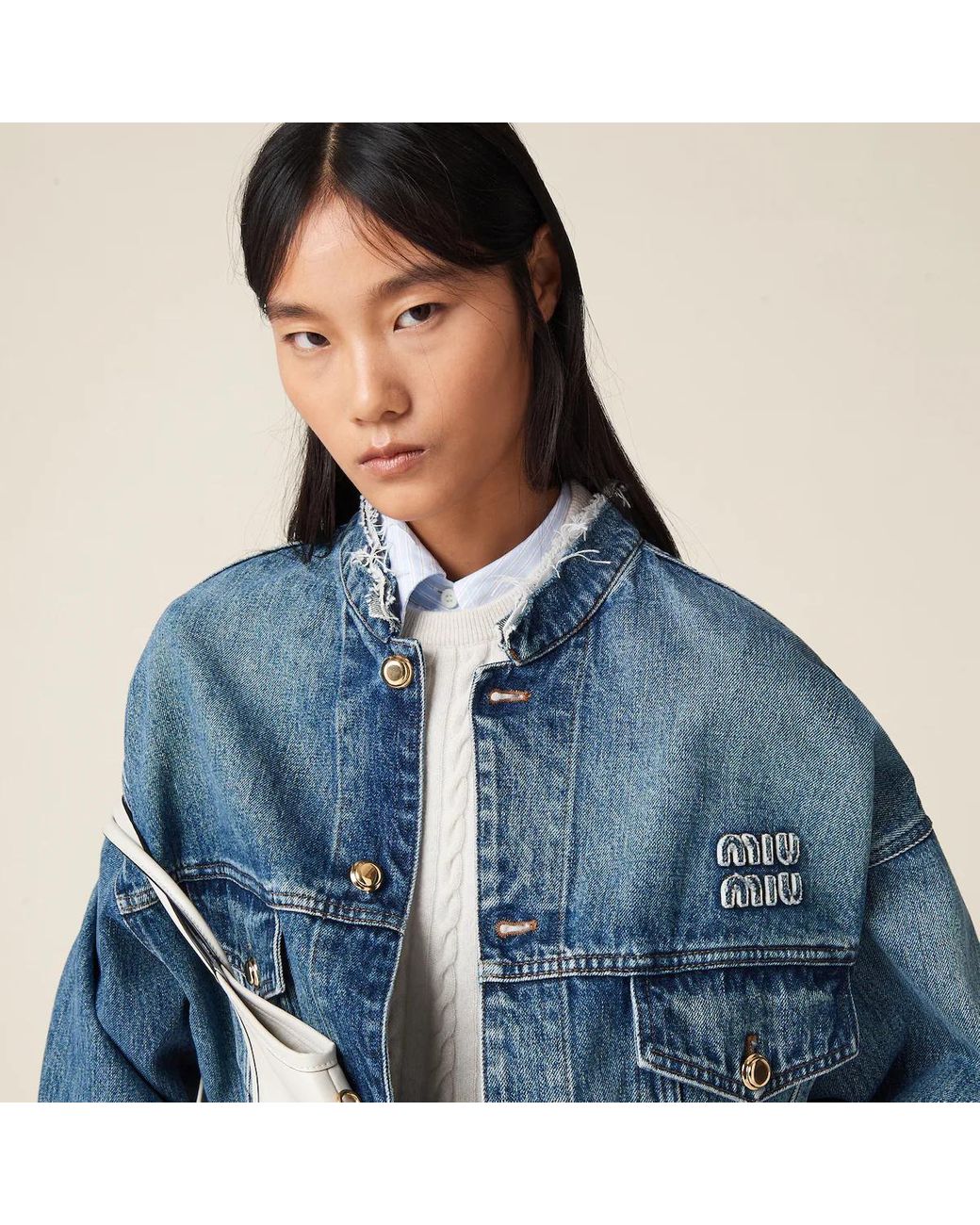 miumiu 2000s archive denim jacket 市川隼基着用 - メルカリ