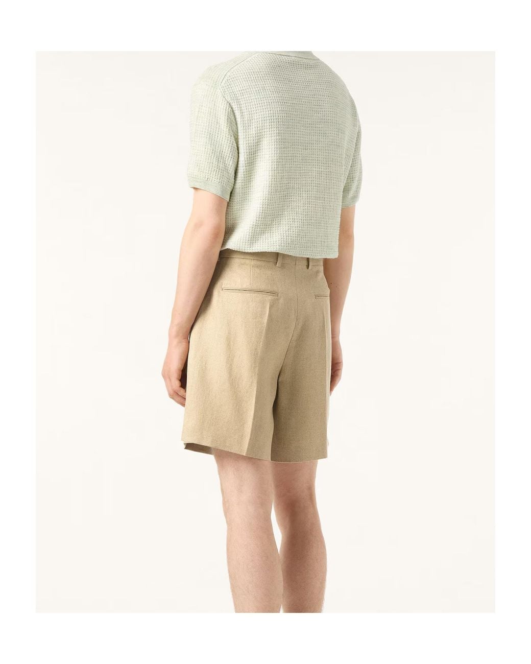 Loro Piana White Savan Polo Shirt for men