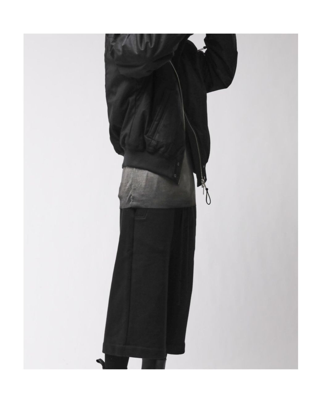 Thom Krom Black M J 89 Oversized Hooded Jacket for men
