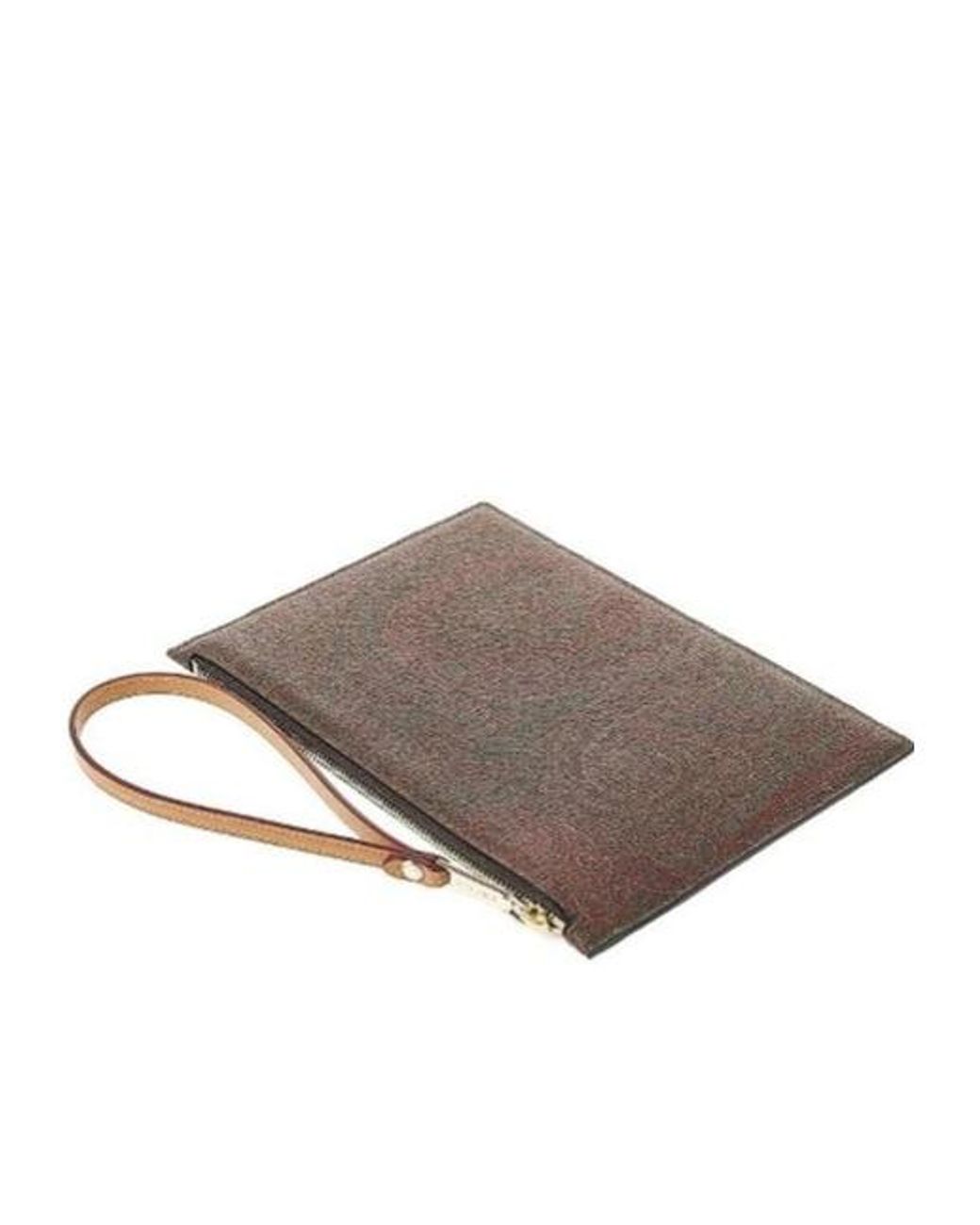Etro Brown Pattern Handbag