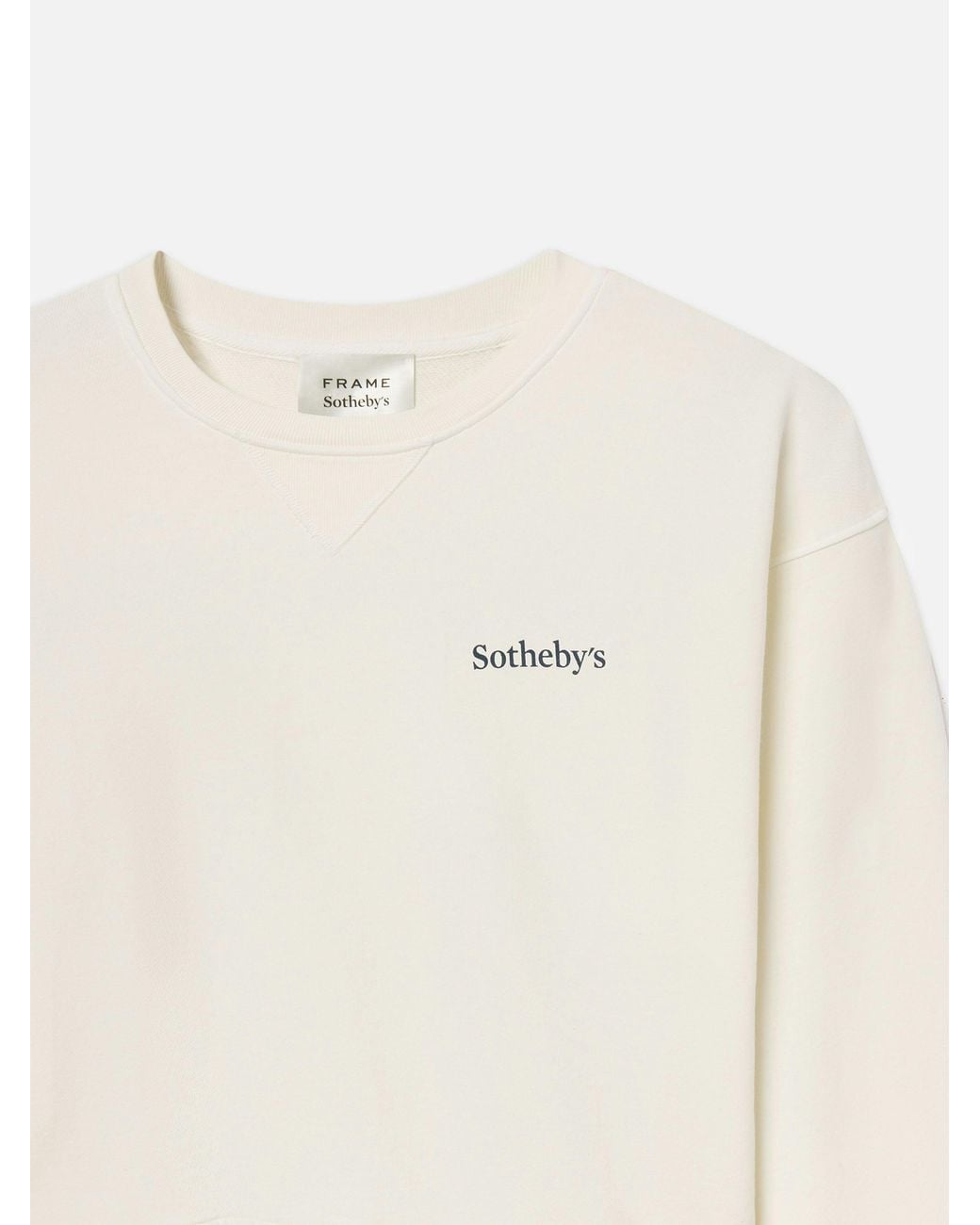 FRAME White X Sotheby's Graphic Sweatshirt for men