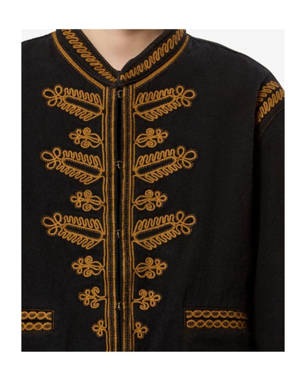Isabel Marant Black Isabel Marant Étoile Emalia Embroidered Jacket