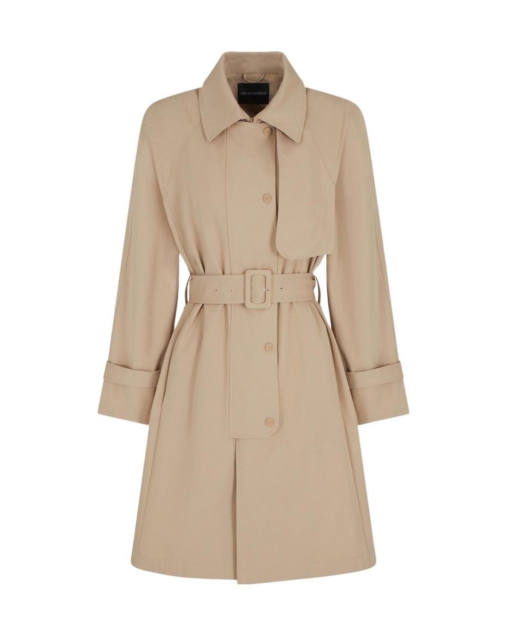 Emporio Armani Natural Waterproof Coat