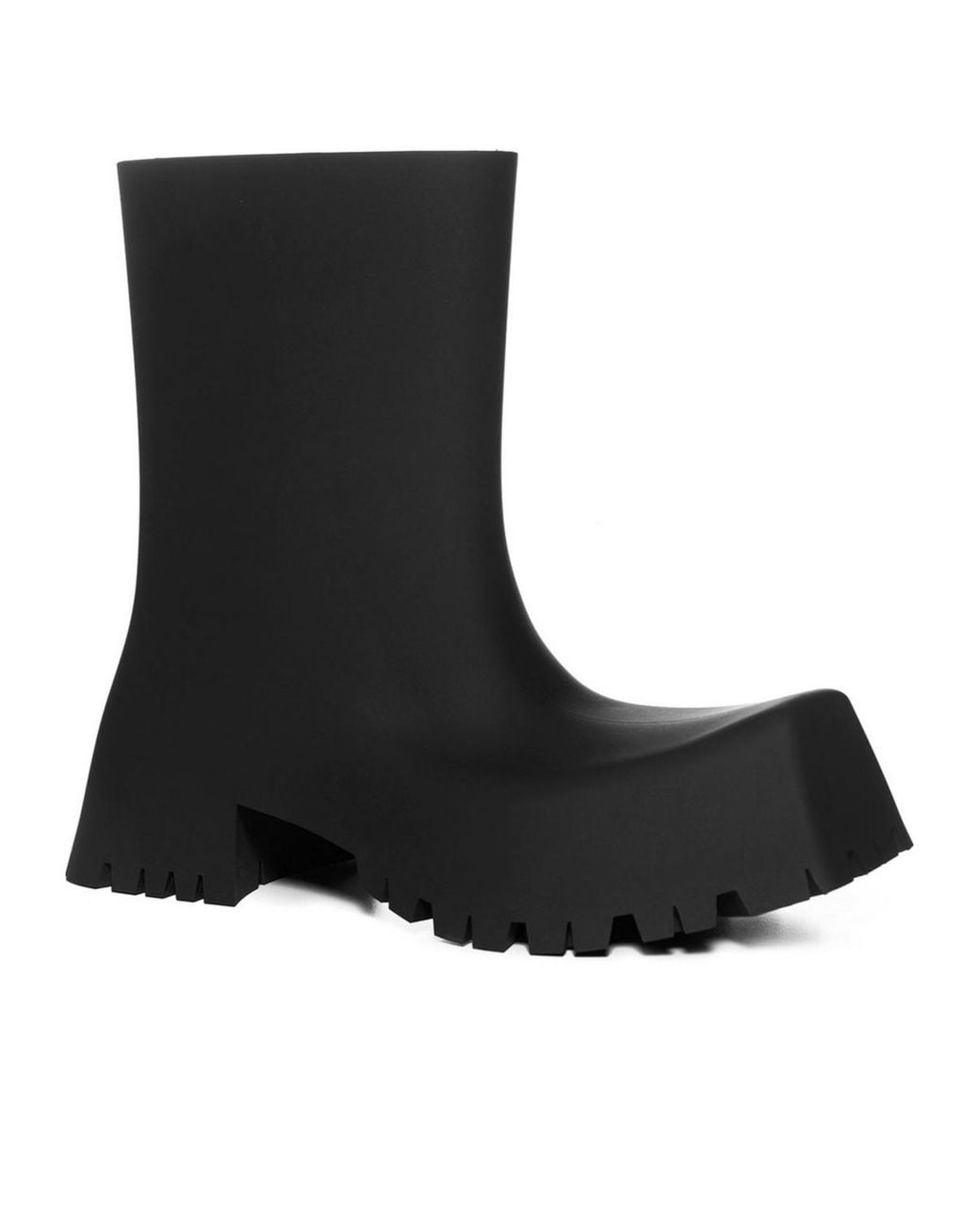 Balenciaga Black Trooper Ankle Boots for men