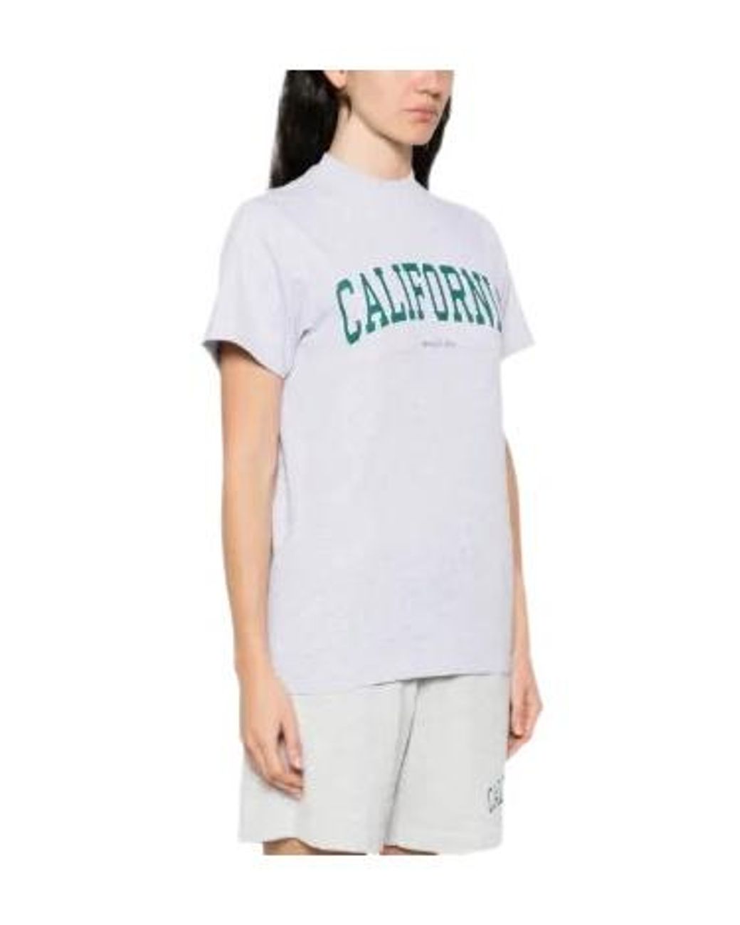 Sporty & Rich White Stretch-Cotton T-Shirt