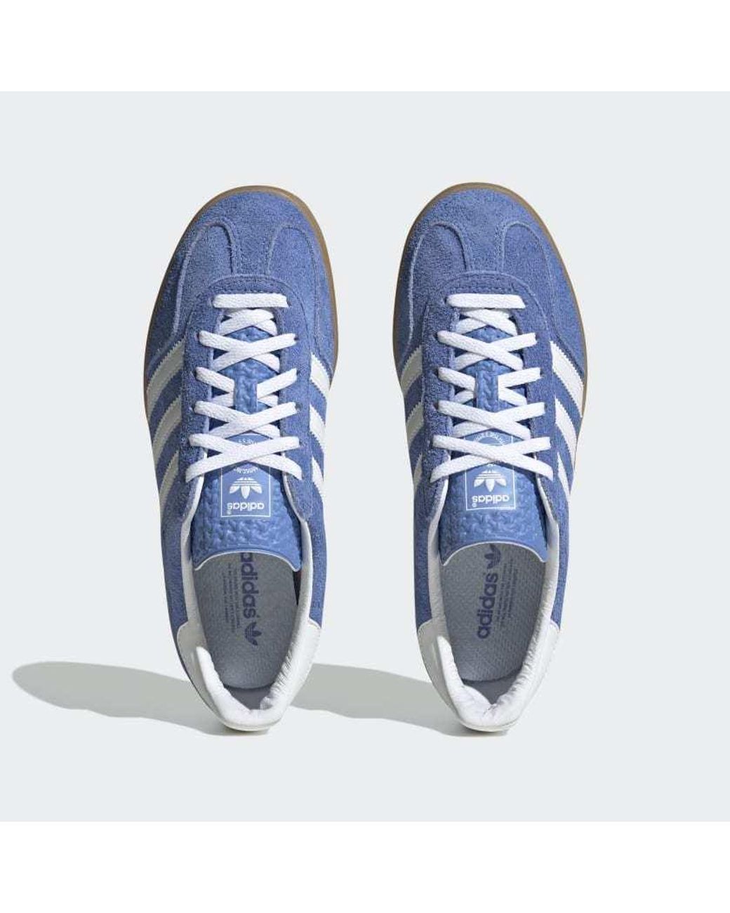 Adidas Originals Blue Gazelle Indoor Low-Top Sneakers
