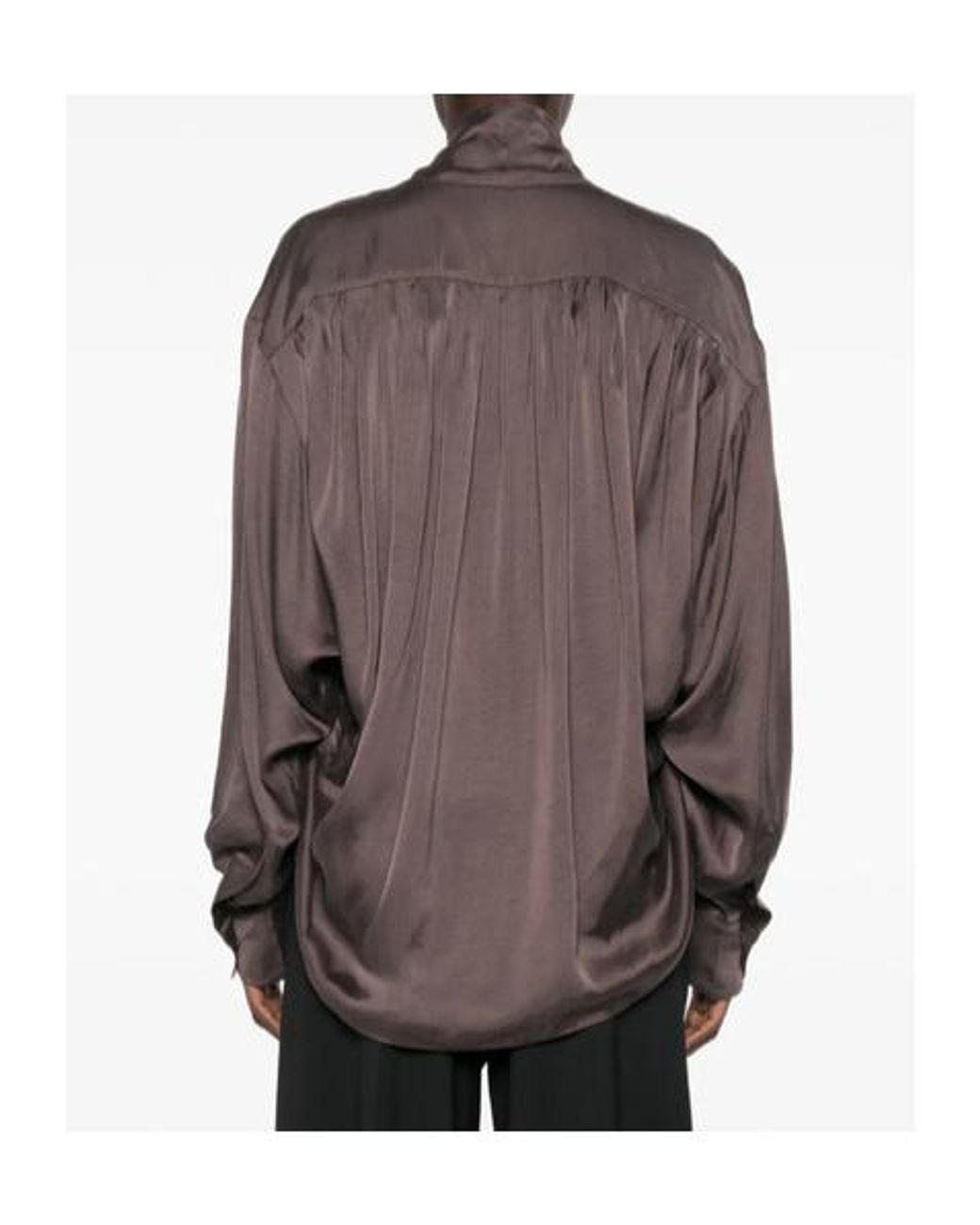 ANDAMANE Brown Long-Sleeved Shirt