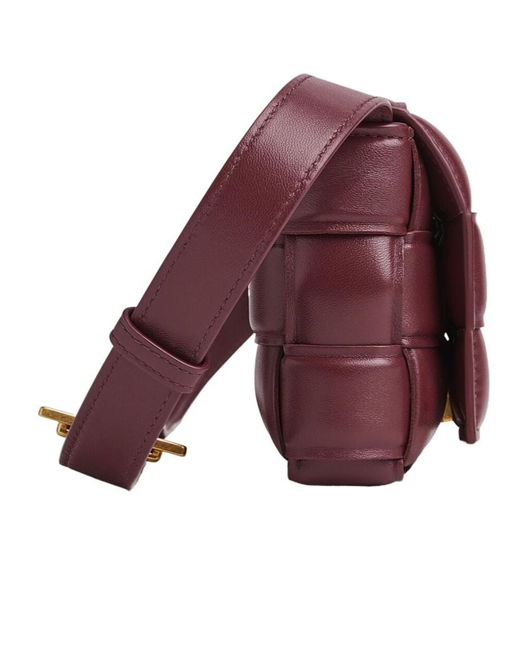 Bottega Veneta Purple Padded Cassette Crossbody Bag
