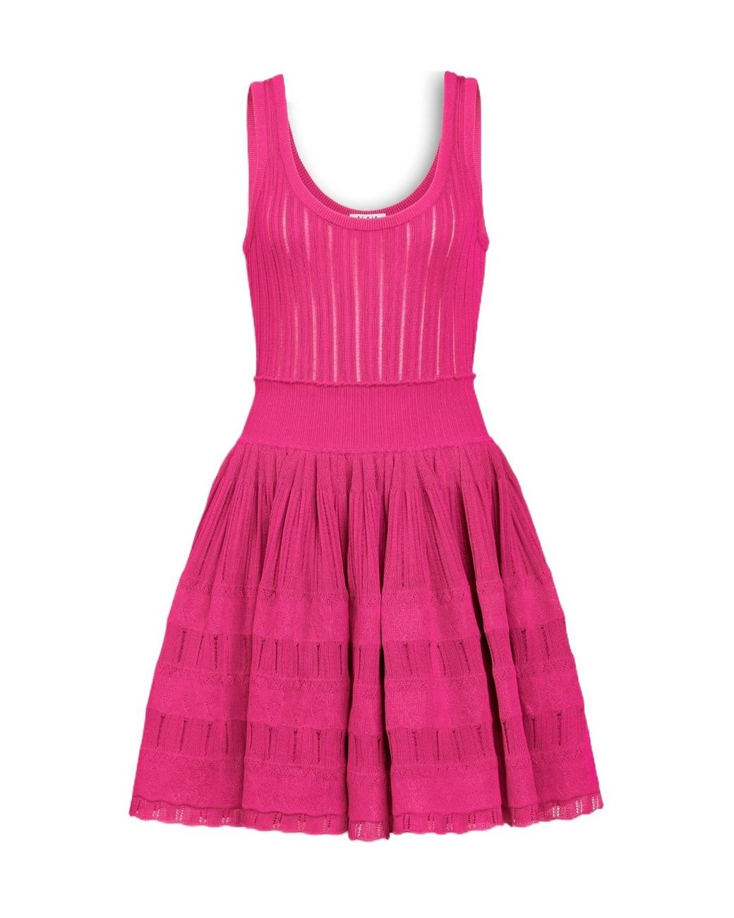 Alaïa Pink Crinoline Mini Dress