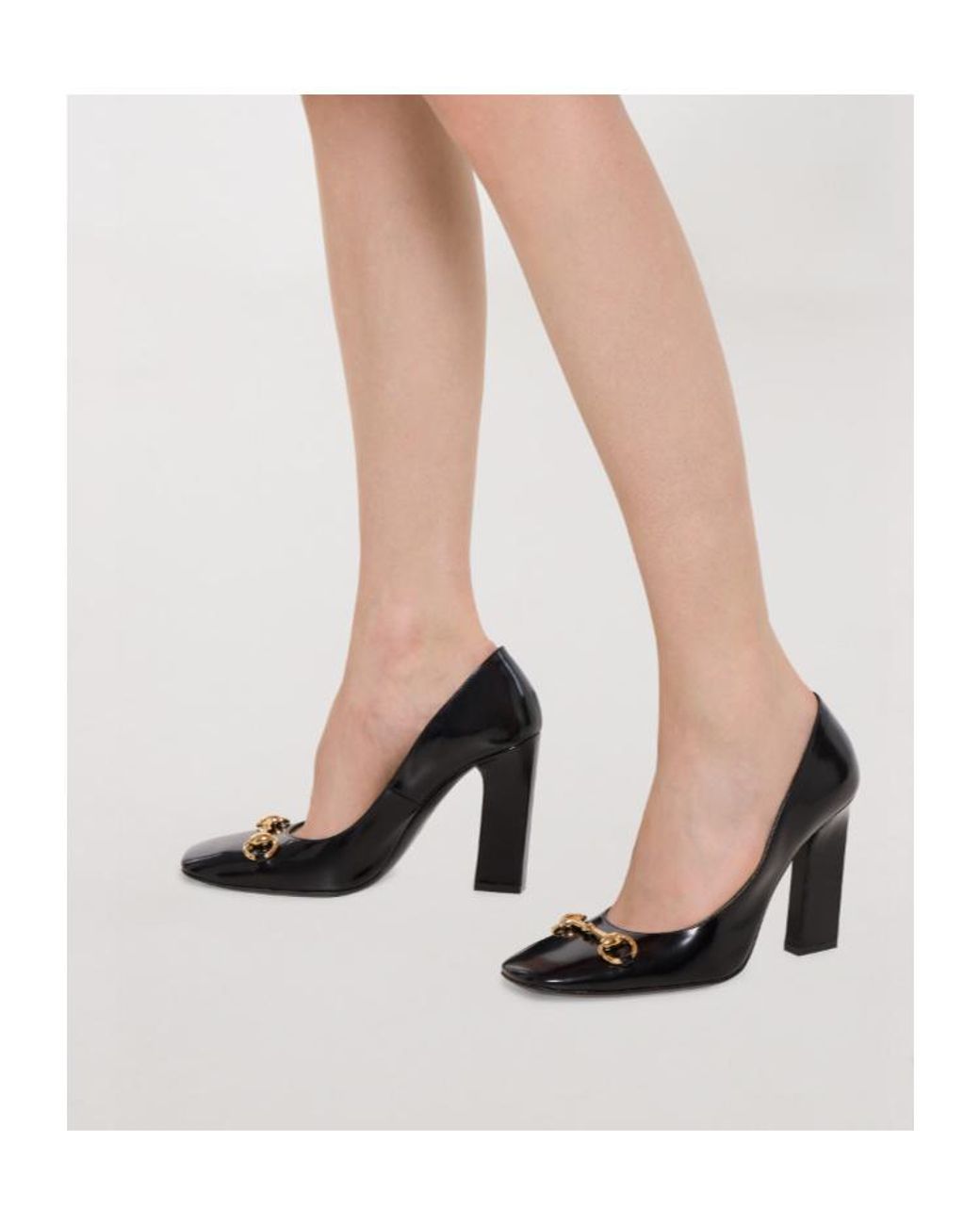 Gucci Black Signora Pump