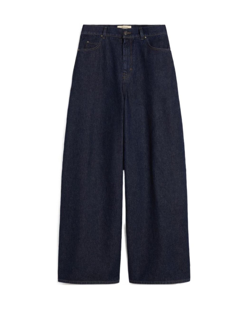 Weekend by Maxmara Blue Tabella Wide Leg Jeans