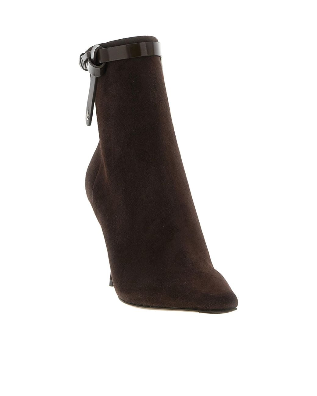 Jimmy Choo Black 'Camie' Ankle Boots