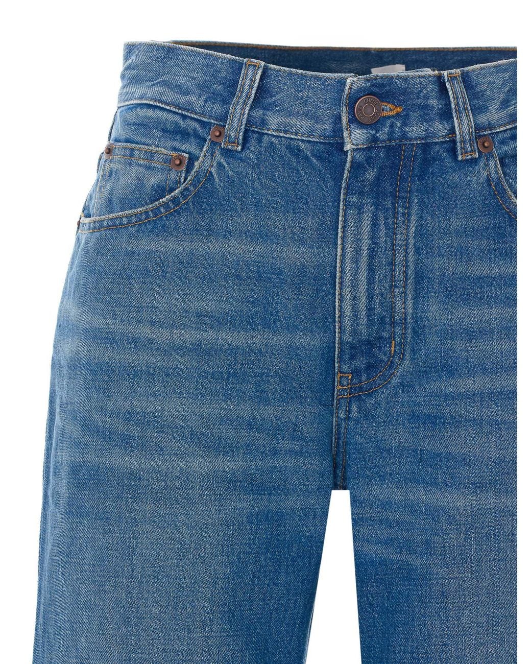 Chloé Blue Chloé Straight-Leg Jeans