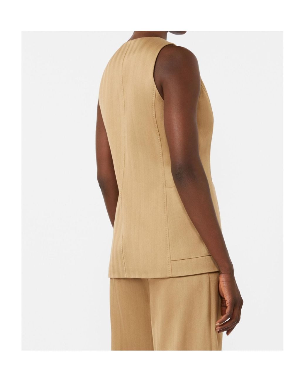 Max Mara Natural Mxmfalla Cotton Vest