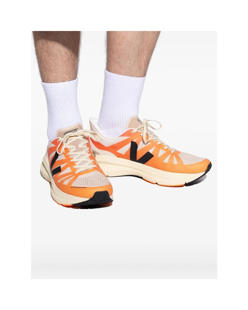 Veja Orange Sneakers for men