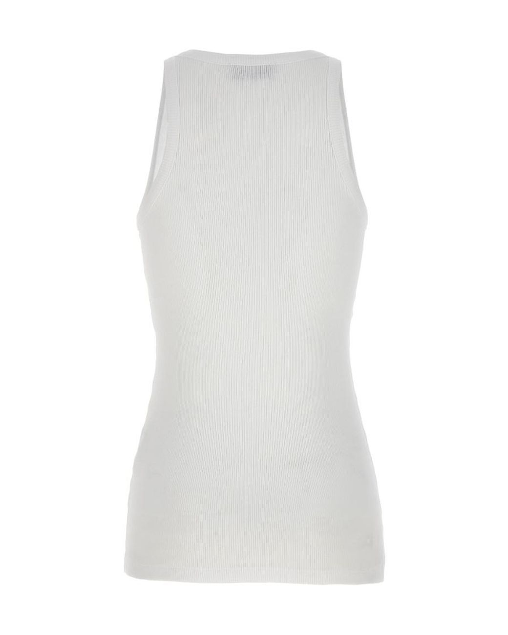 The Attico White Sleeveless Tops