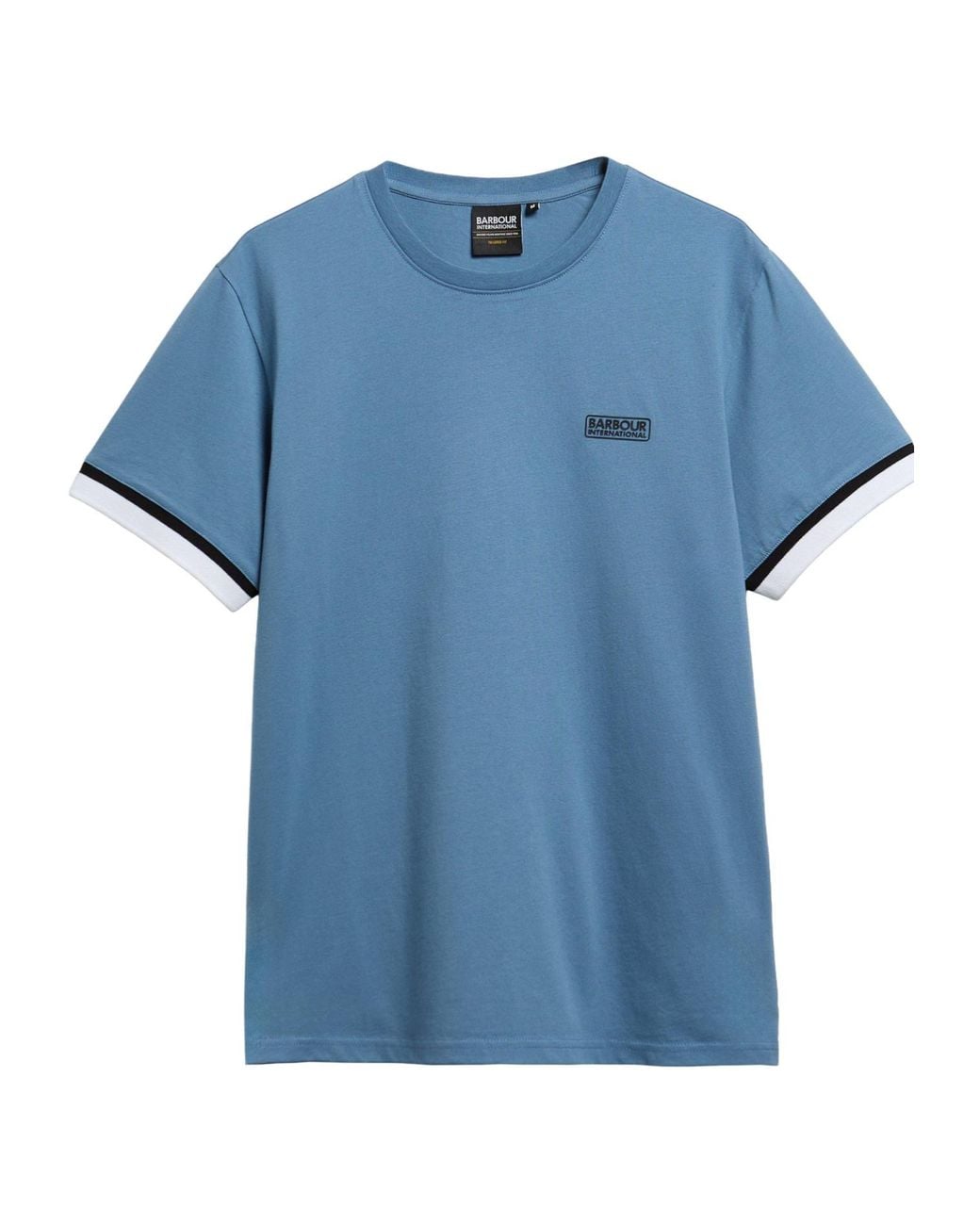 Barbour Blue Evan Short-Sleeved T-Shirt for men