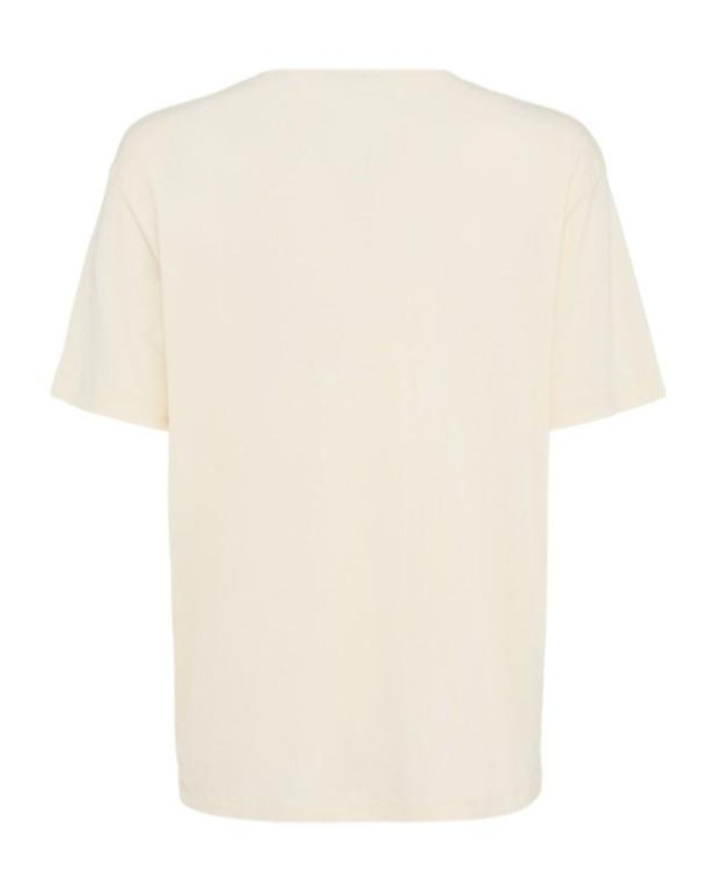 Lemaire White Rib T-Shirt for men