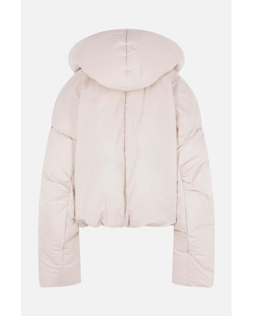 Sportmax Natural Spxvodka Cropped Down Coat