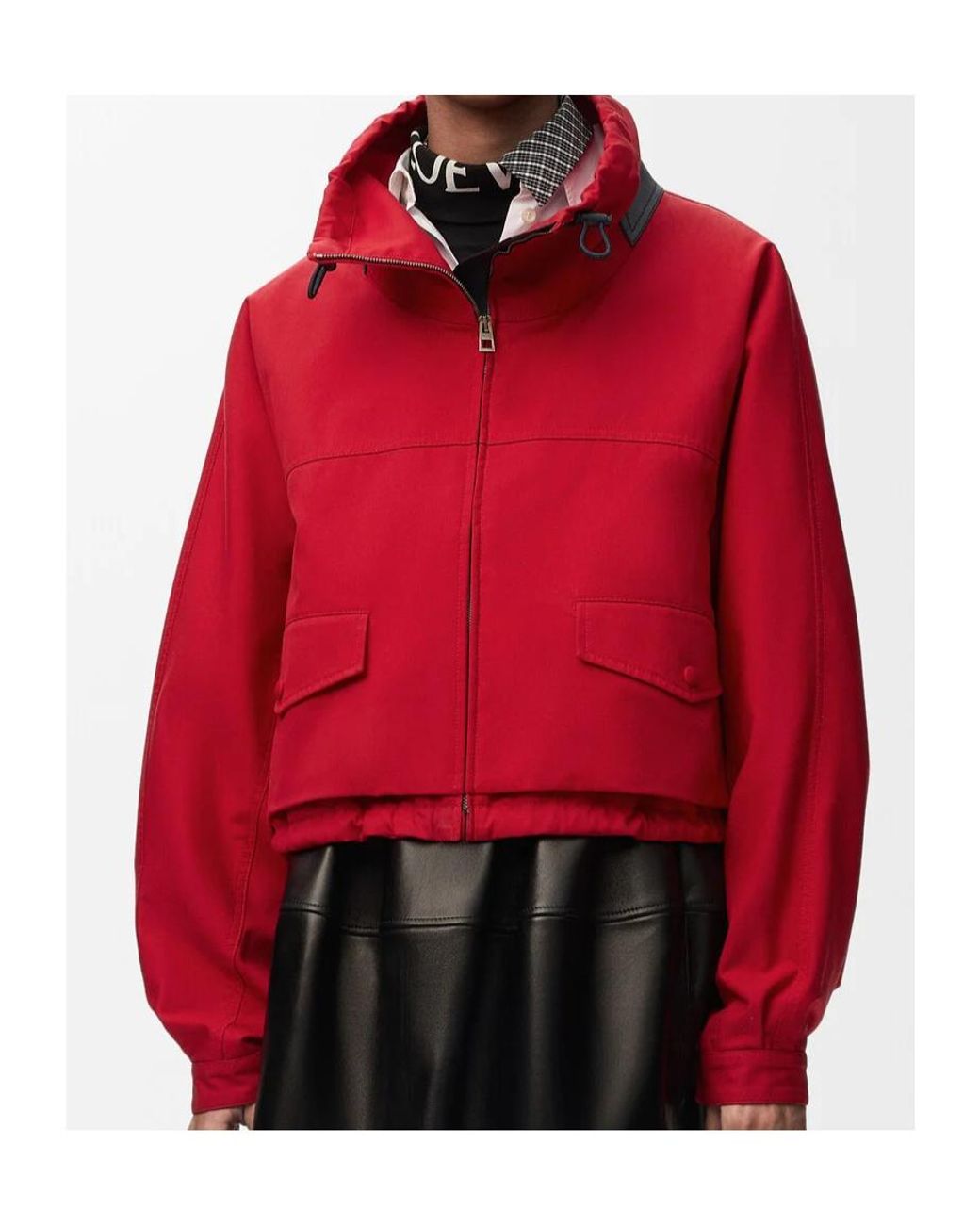 Loewe Red Zipped Jacket