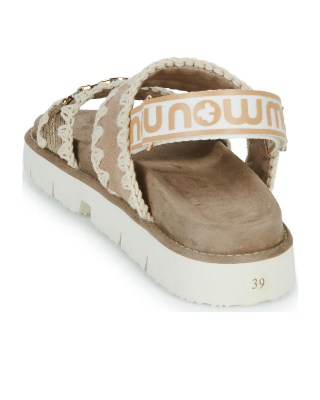 Mou Natural Bio Slingback Sandals
