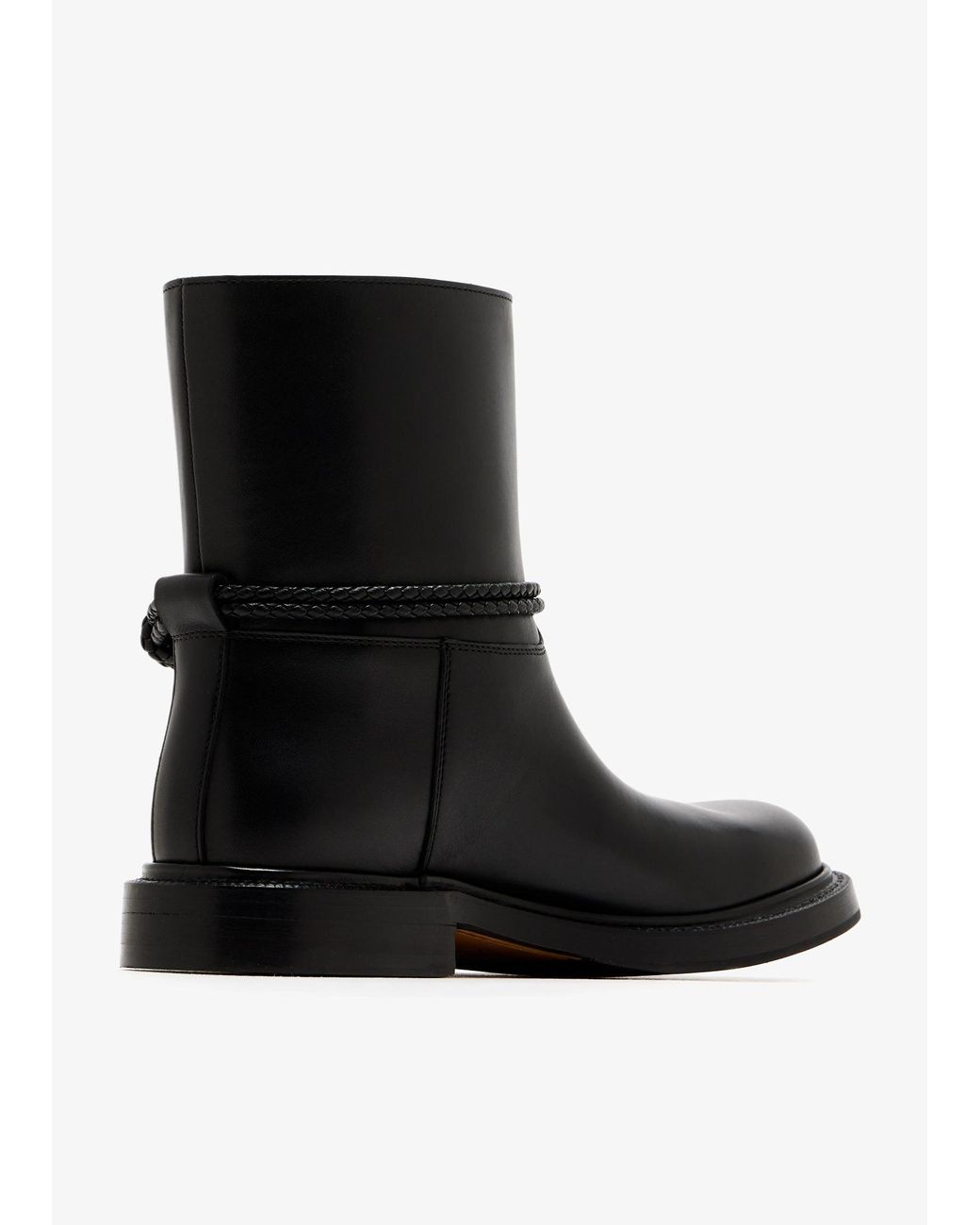 Bottega Veneta Black James Ankle Boots