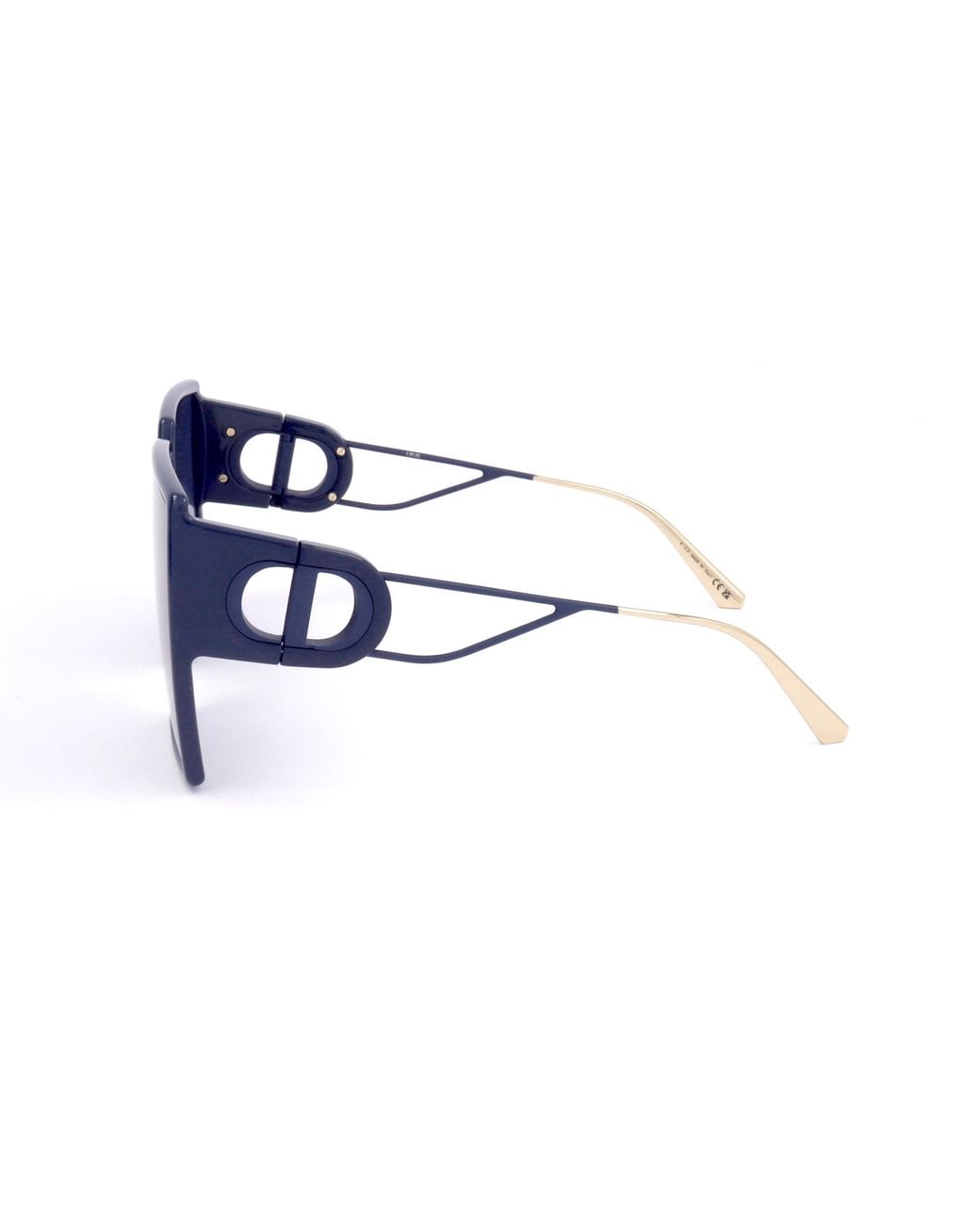 Dior Blue Full-Rim Sunglasses