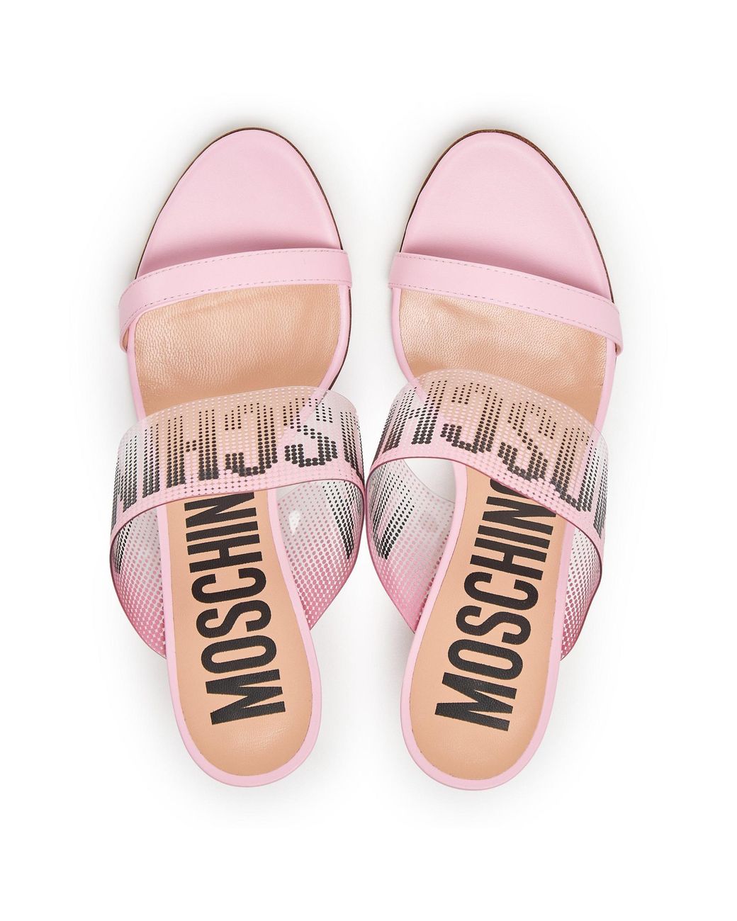 Moschino Pink Simple High Heels