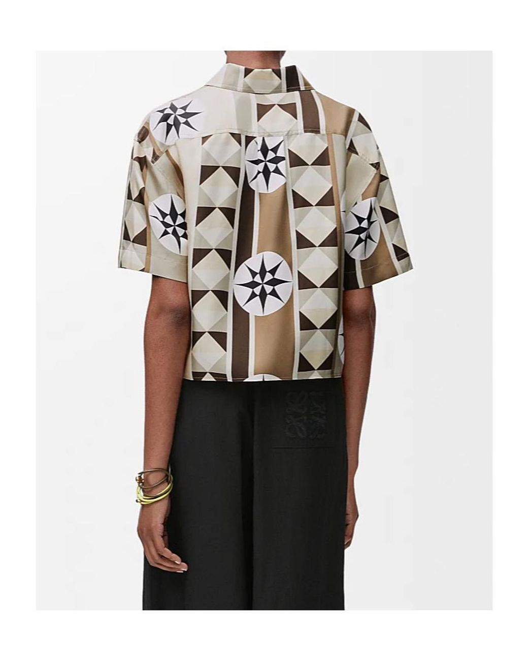 Loewe Metallic Short Sleeve Shirt