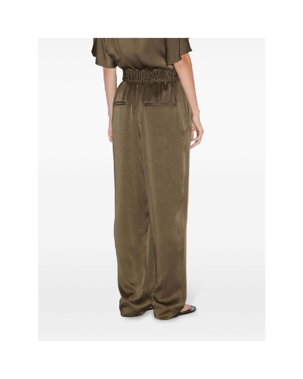Isabel Marant Green Kendry Drawstring Trousers