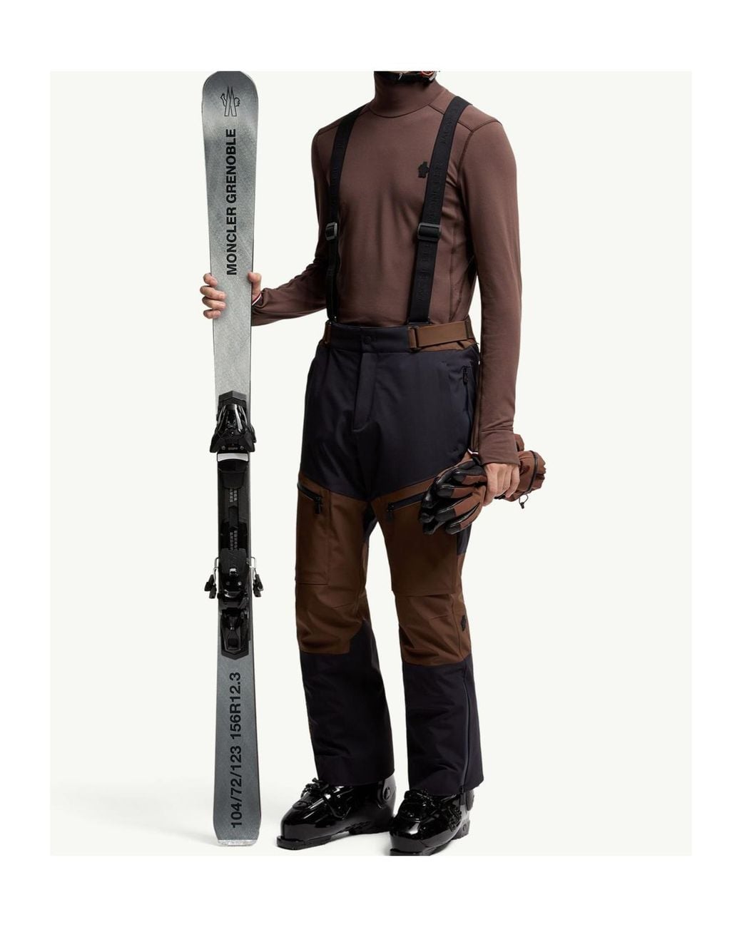 Moncler Purple Polartec Turtleneck for men