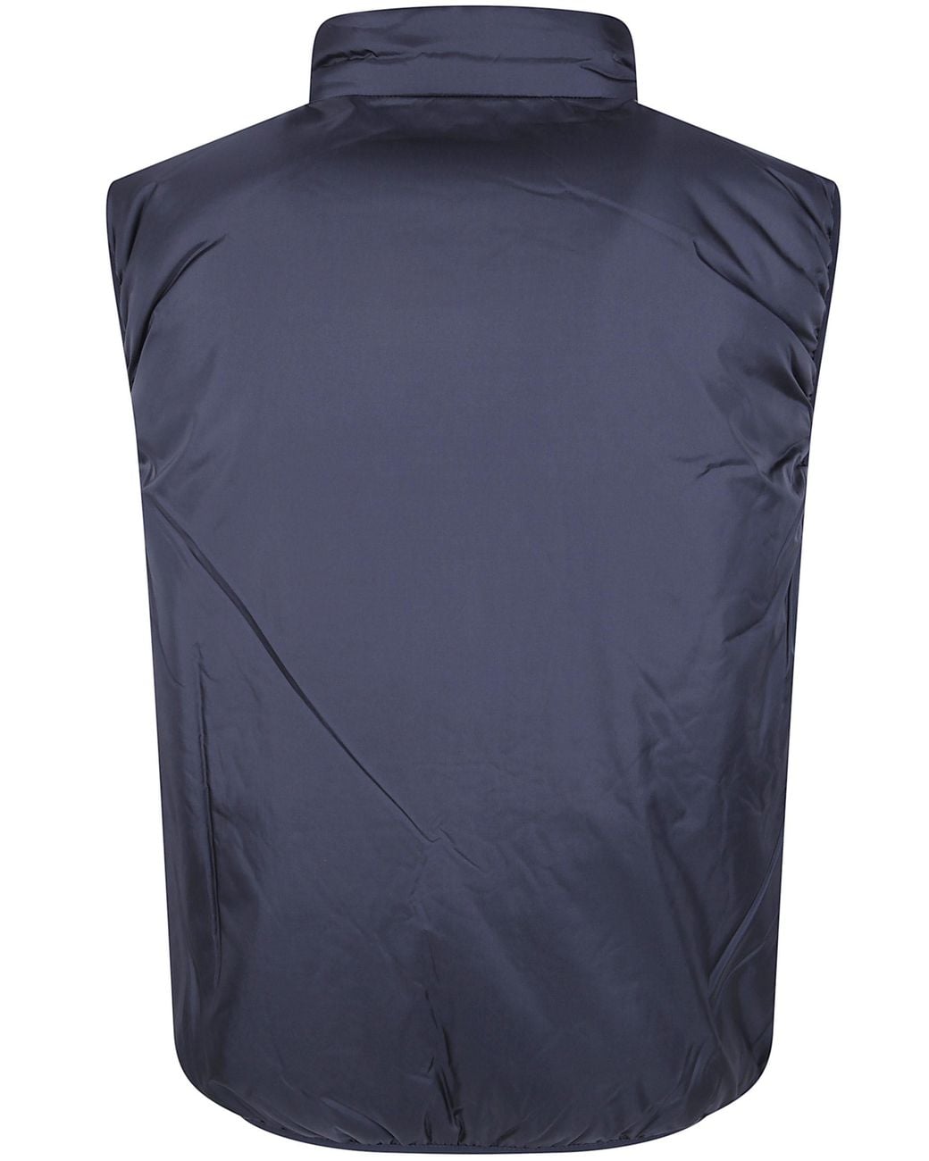 Aspesi Blue Zip-Up Gilet for men