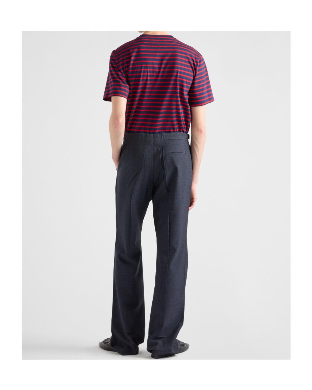 Prada Red Cotton T-Shirt for men