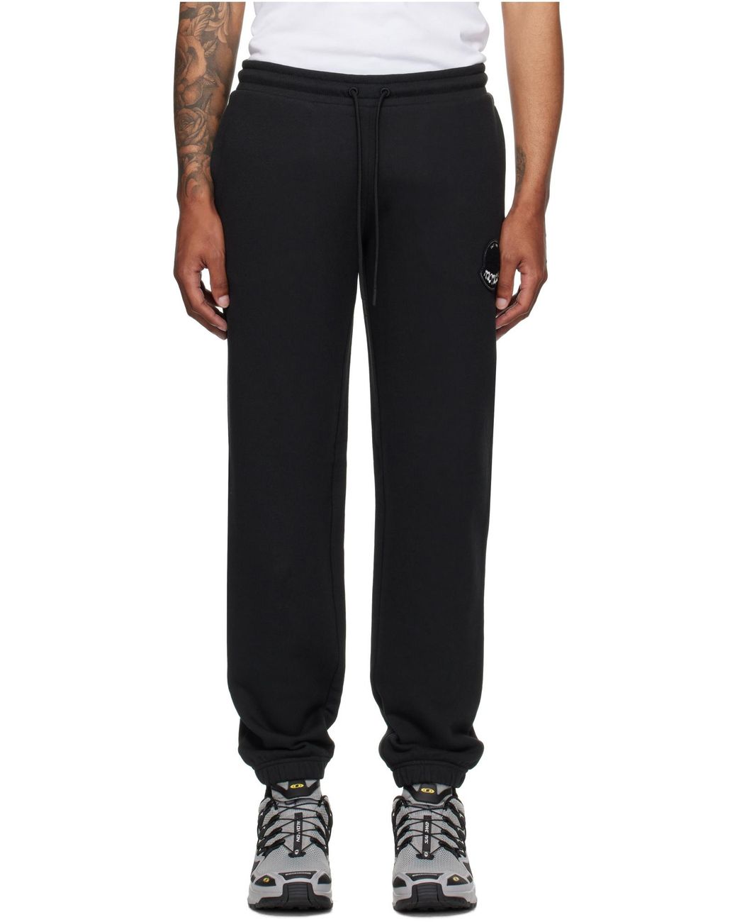 Moncler Black Sweatpants for men