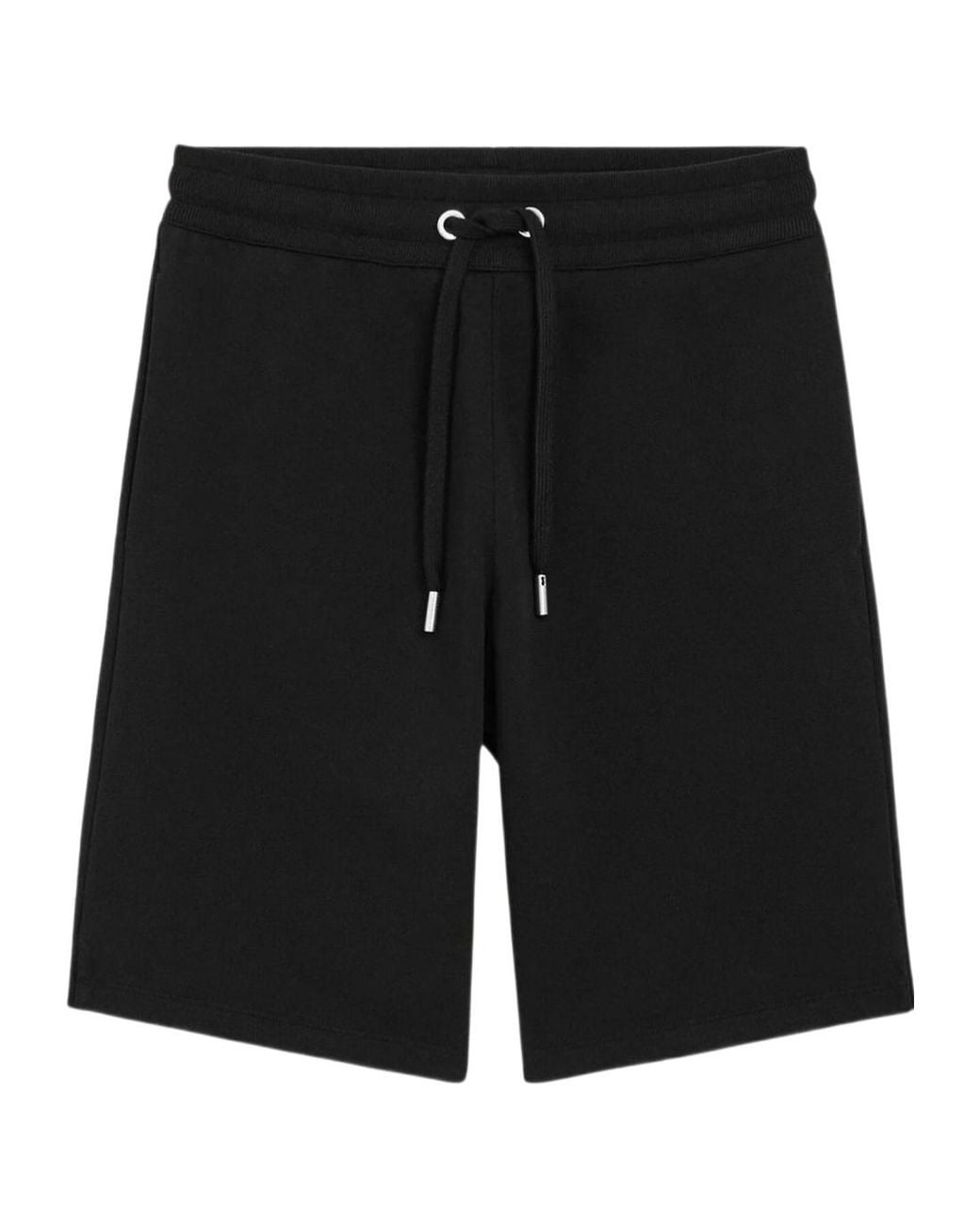 AMI Black Contrasted Track Short for men