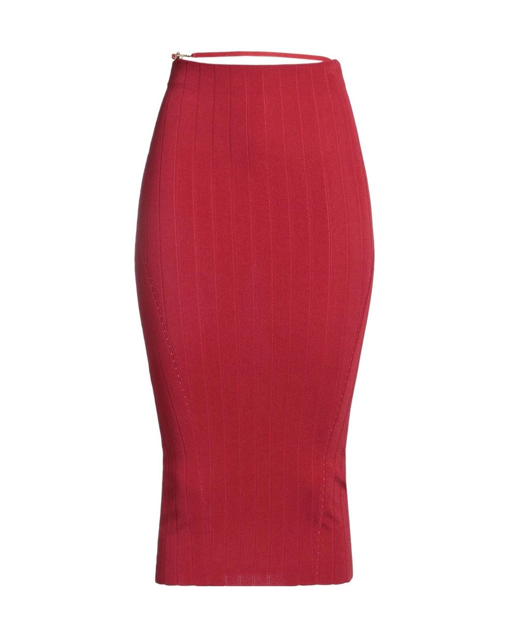 Jacquemus Red Midi Skirts