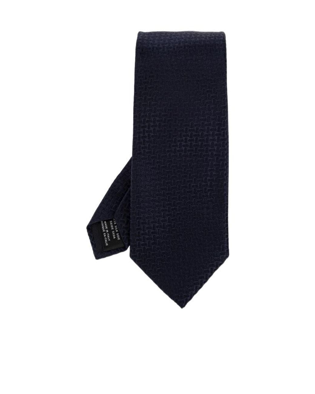 Tom Ford Blue Textured Silk Tie for men