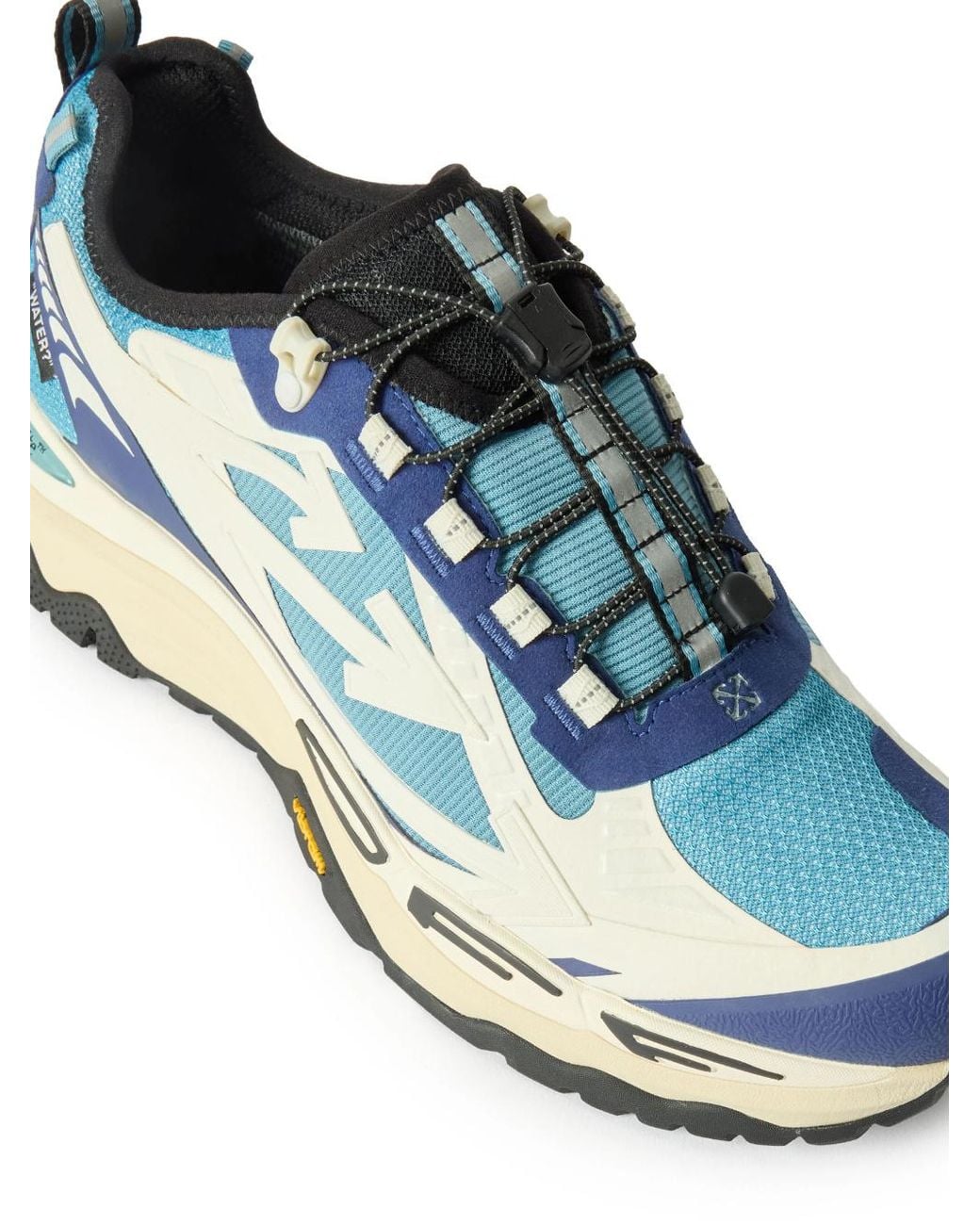Off-White c/o Virgil Abloh Blue Be Right Back Trail Low Sneakers for men