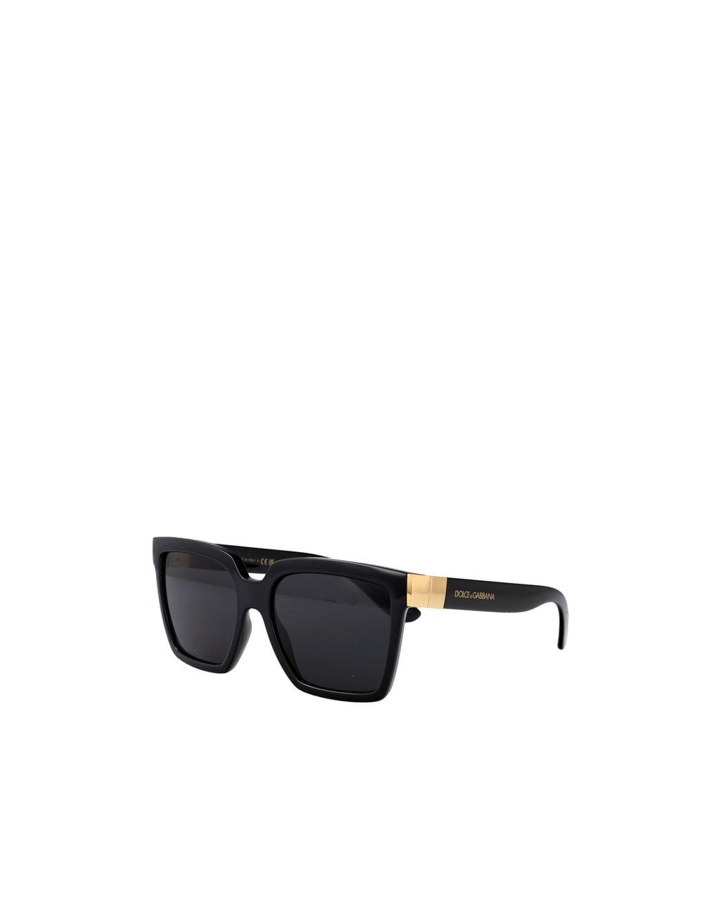 Dolce & Gabbana Black Eyewear Square Frame Sunglasses