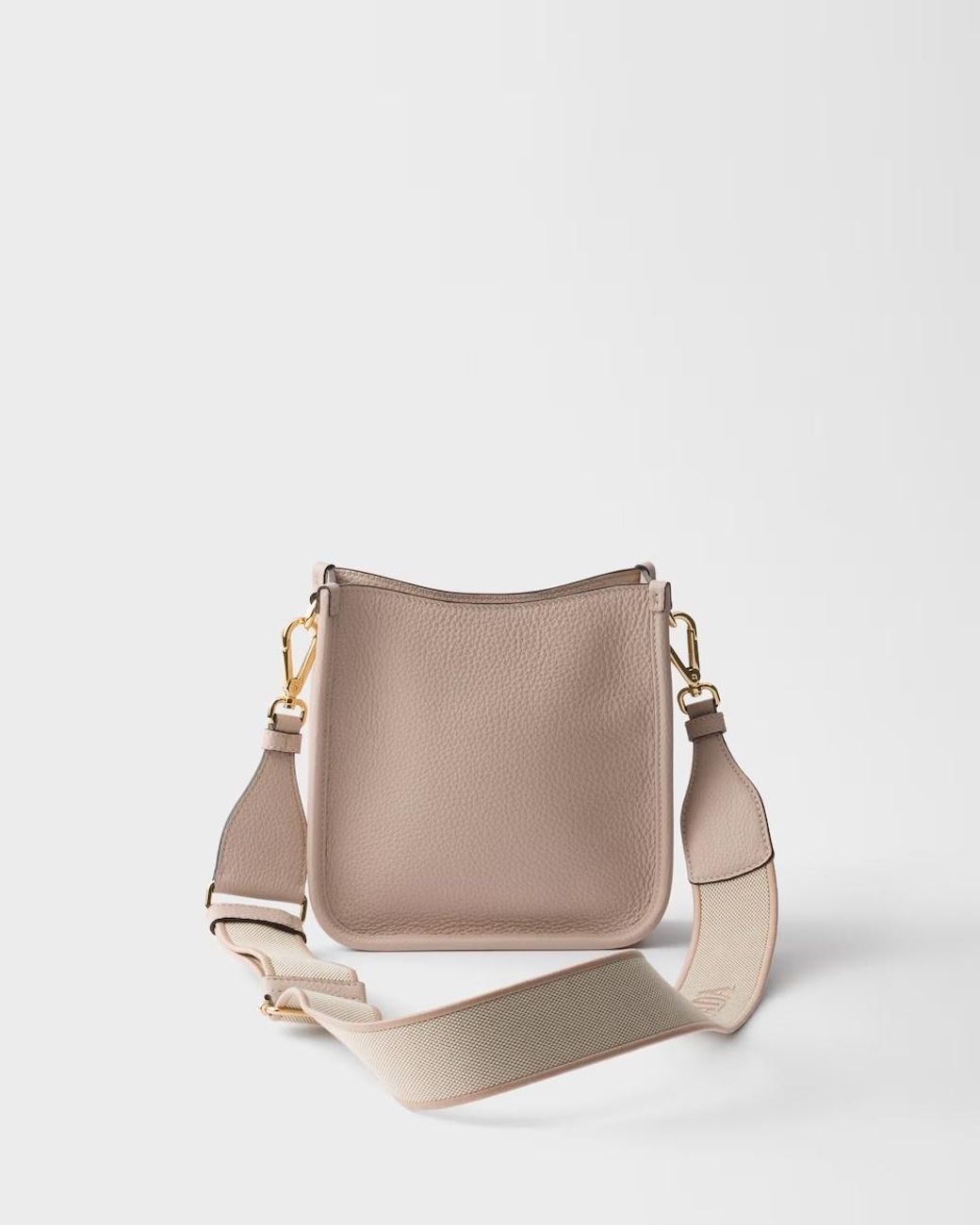 Prada Natural Mini Leather Shoulder Bag
