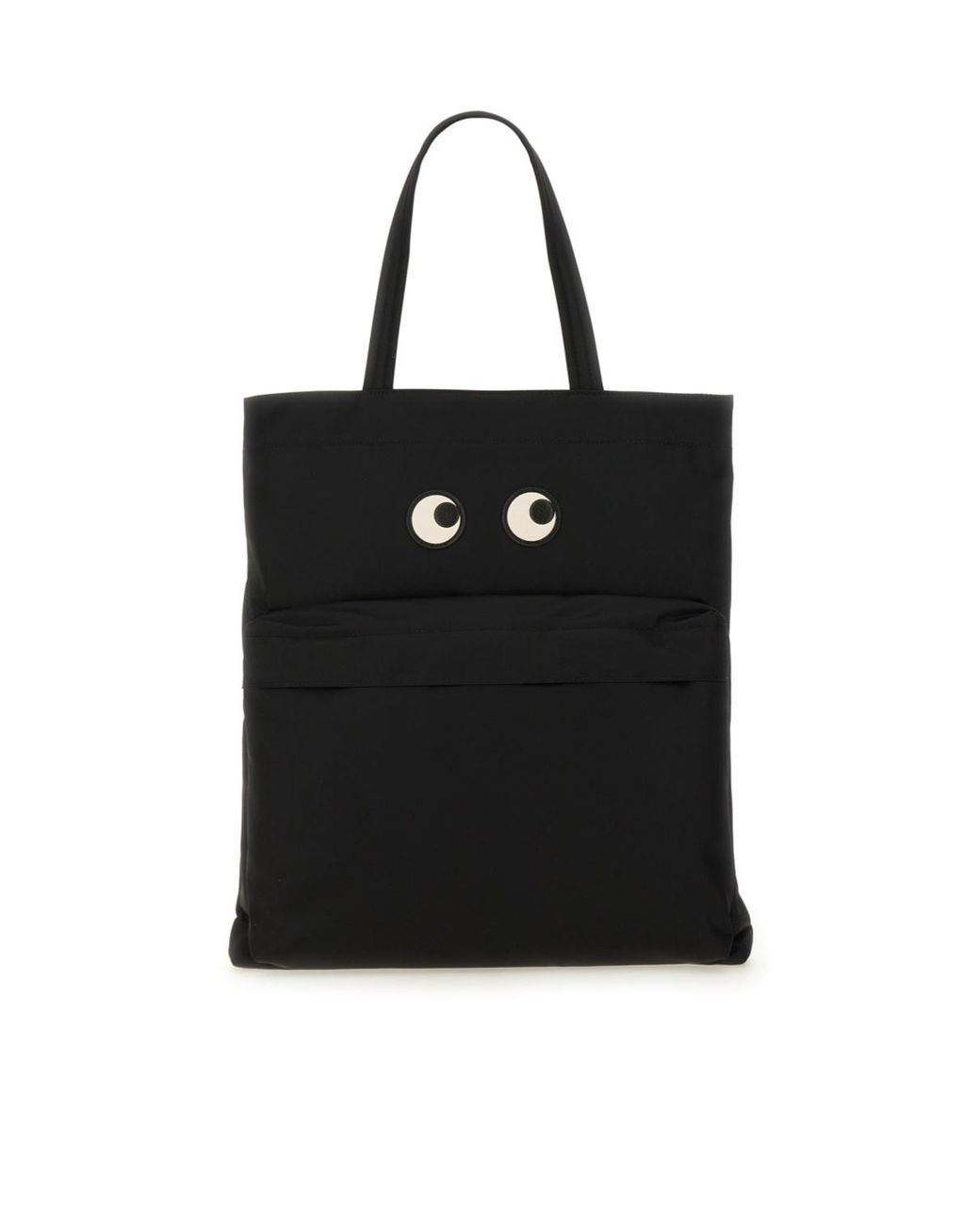Anya Hindmarch Black Eyes Tote Bag