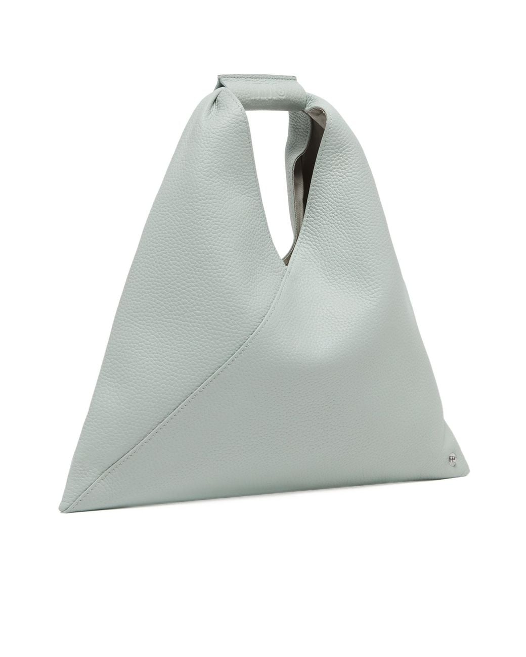 MM6 by Maison Margiela Blue Circular Top Handle Bag