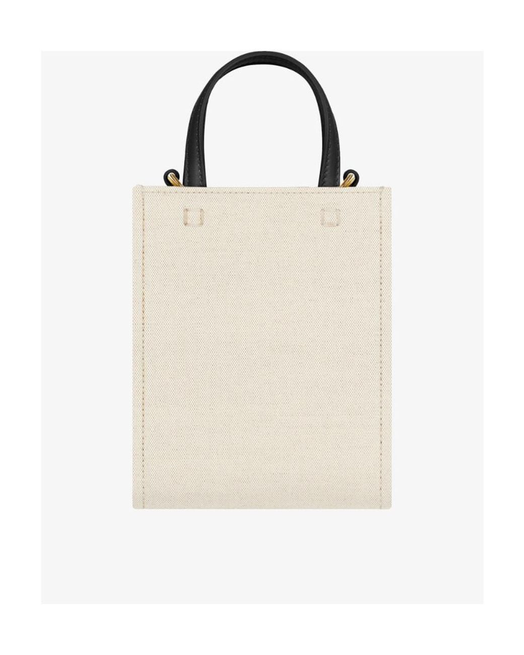 Givenchy Natural Mini G-Tote Shopping Bag