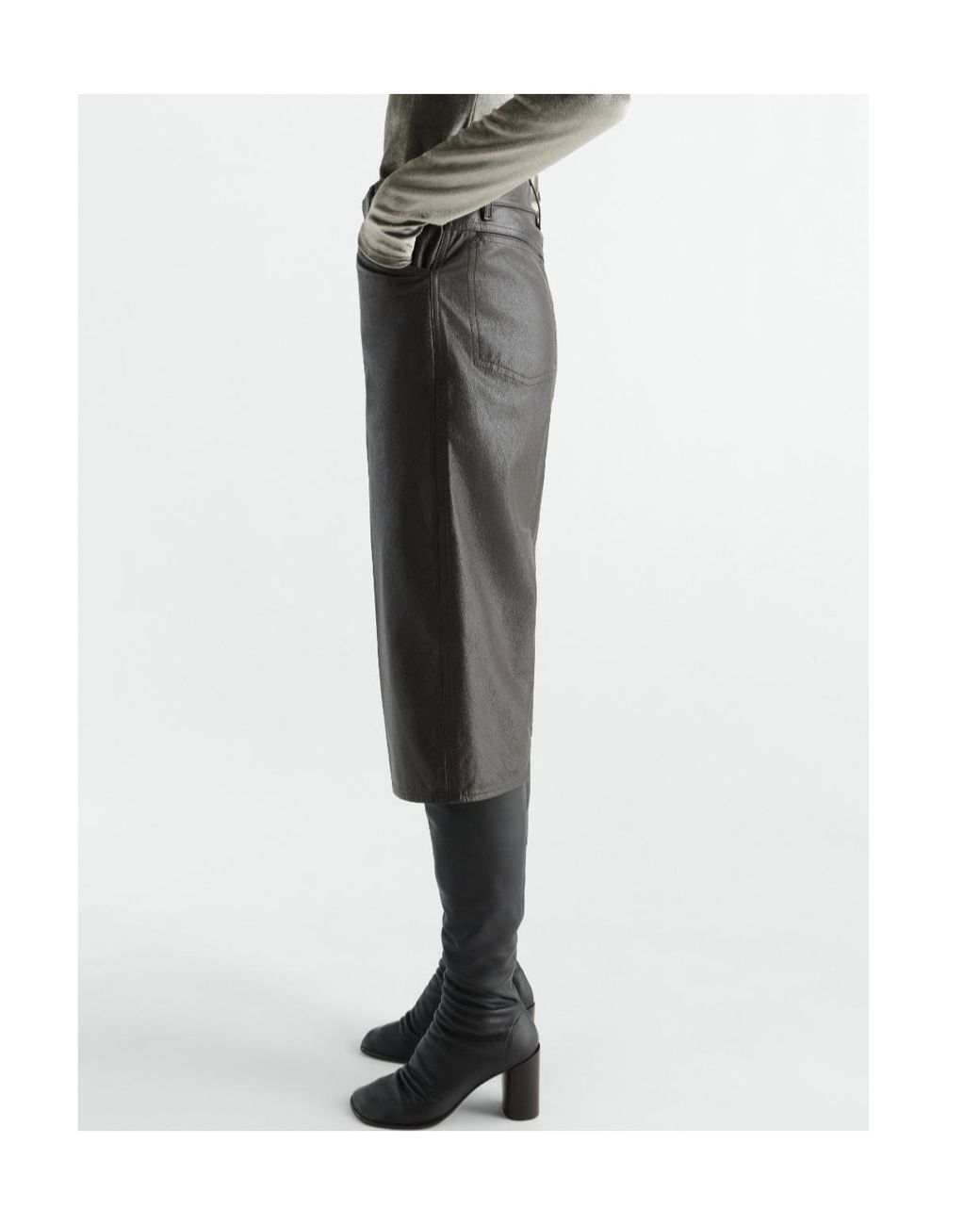 Lemaire Gray Bermuda Shorts