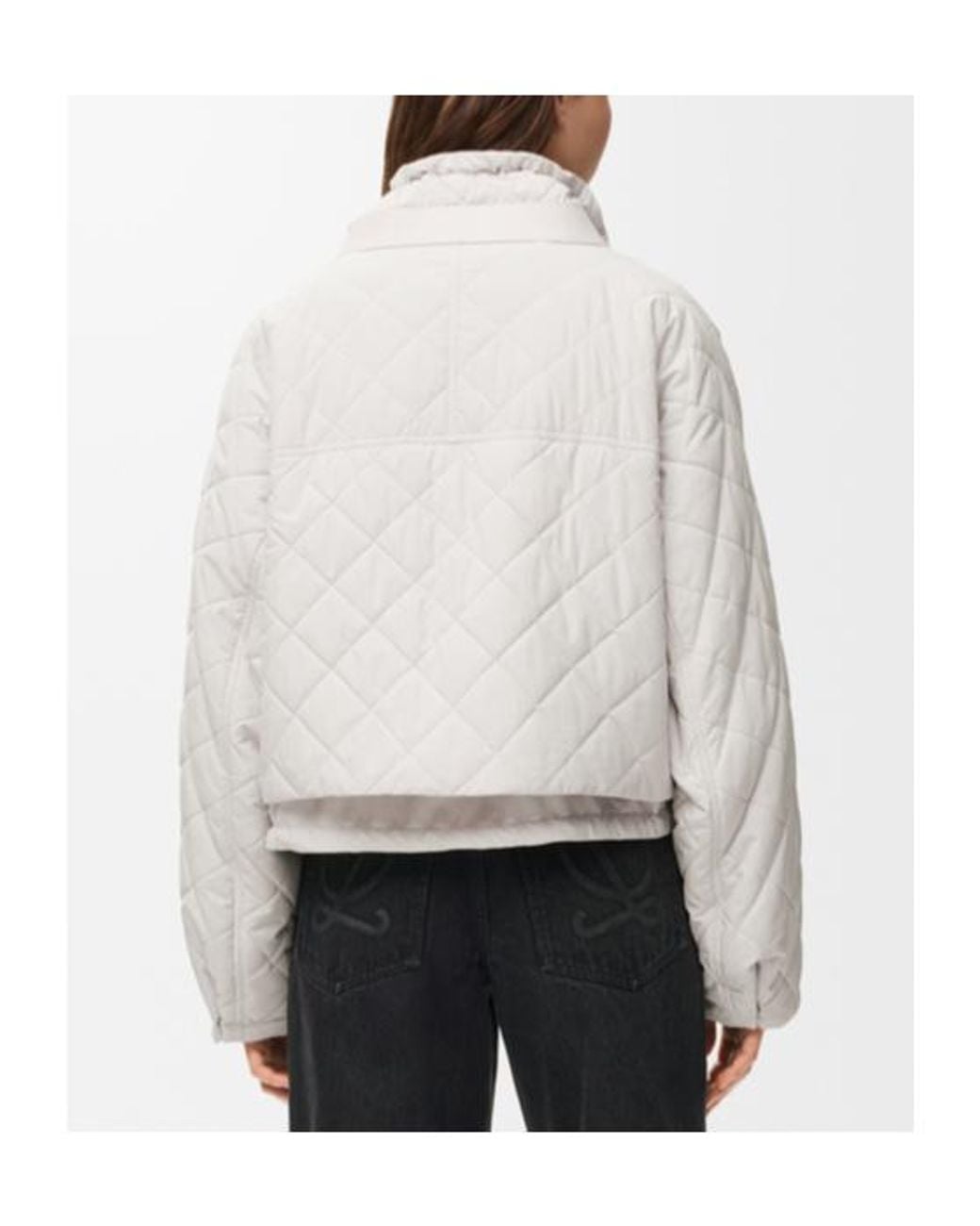 Loewe White Quilted Jacket