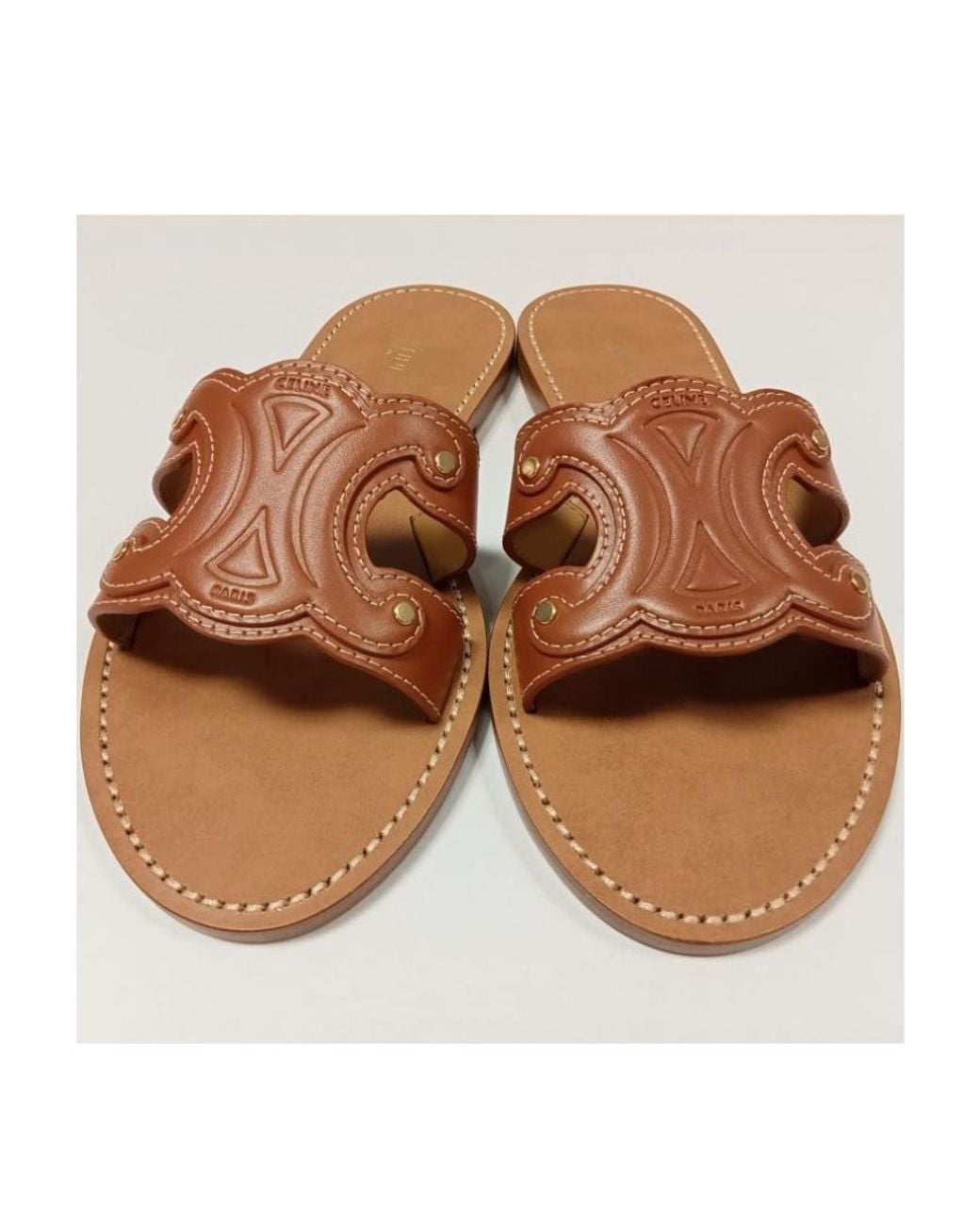 Céline Brown Triomphe Mule